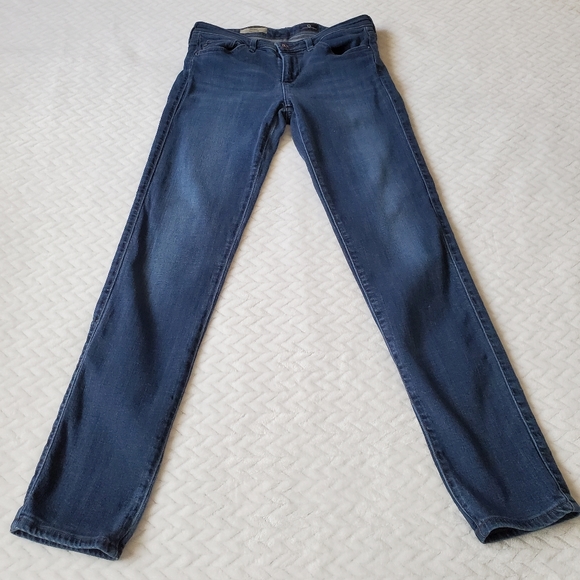 AG Adriano Goldschmied The Stilt Cigarette Leg Blue Jeans Size 27R - Picture 2 of 13